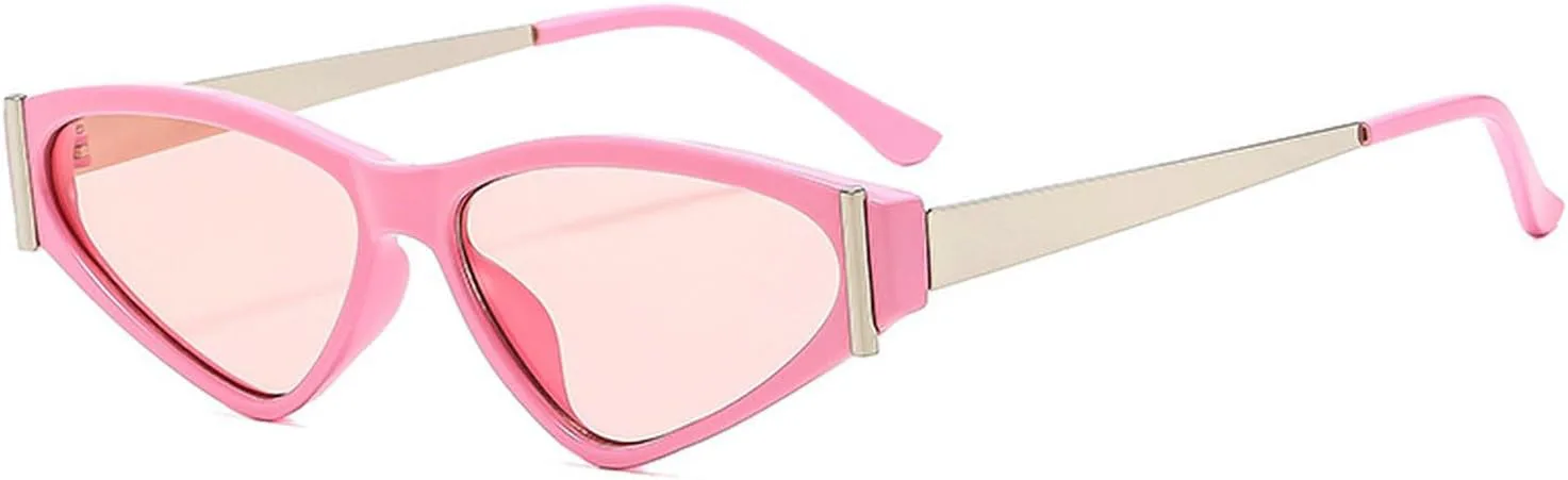 

Laureles Модные маленькие солнцезащитные очки «кошачий глаз» для женщин и мужчин, для активного отдыха и вождения, с леопардовым и шампанским принтом, C5