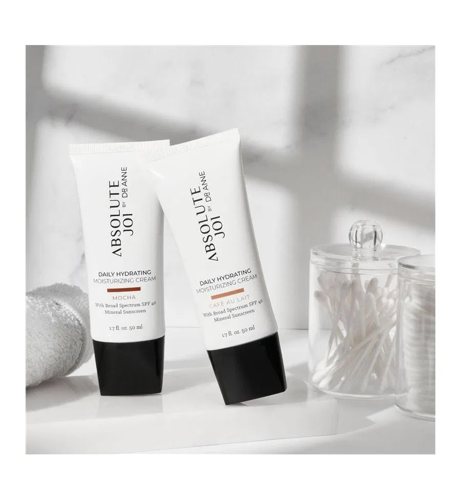Крем для лица SPF ABSOLUTEJOI BY DR. ANNE Тонирующий увлажняющий с минеральным солнцезащитным фильтром, мокко — фото 3