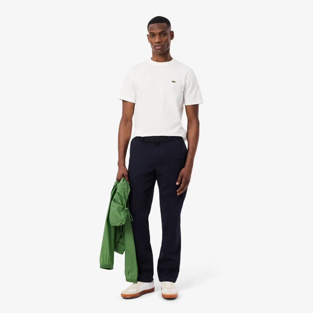 Мужские брюки чинос Regular Fit тёмно-синие от Lacoste — фото 3