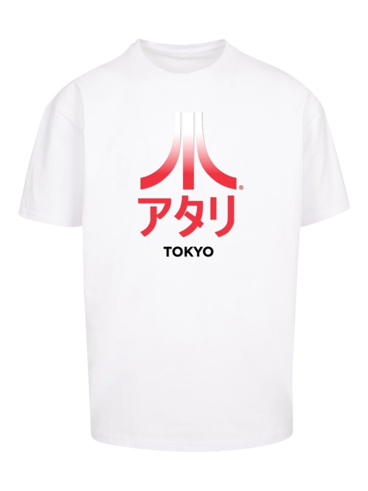 

Футболка F4NT4STIC Oversize T-Shirt Atari Tokyo Retro Arcade Games, белый