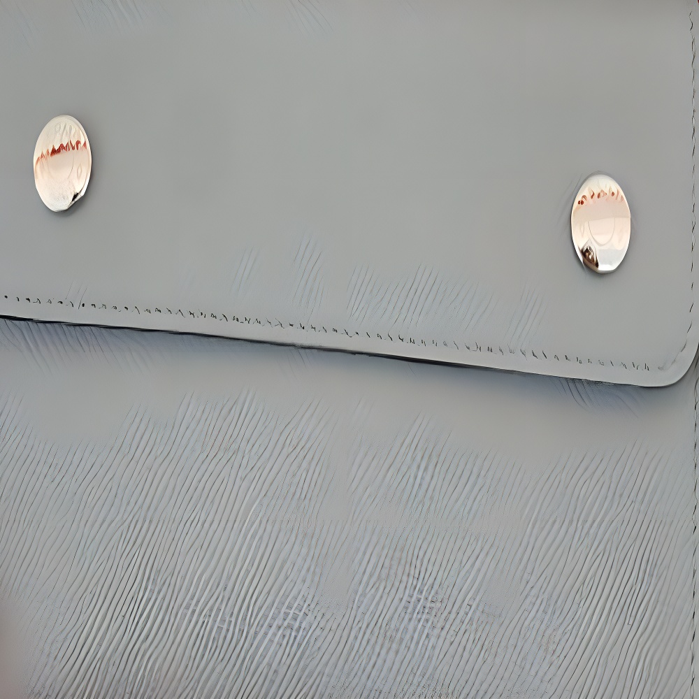 Hermèsnap Epsom Calfskin Wallet Mini Women's 8U Bleu Glacier Blue HERMES, Box Included — фото 2