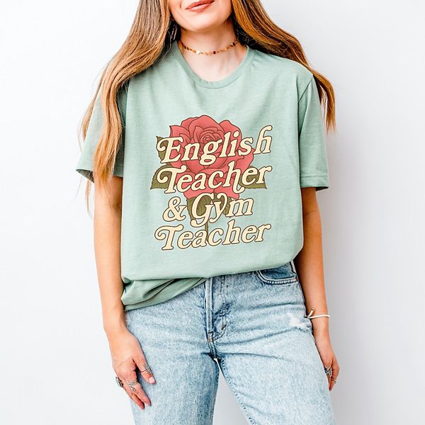 

Футболка с коротким рукавом English teacher + gym teacher rose Simply Sage Market, Sage, Зеленый, Футболка с коротким рукавом English teacher + gym teacher rose Simply Sage Market, Sage