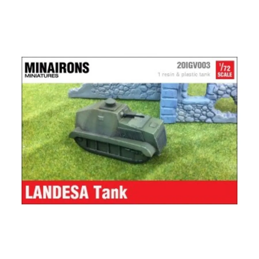 

Ландеса Танк (1:72), Interwar - Vehicles (1:72) (Minairons Miniatures)