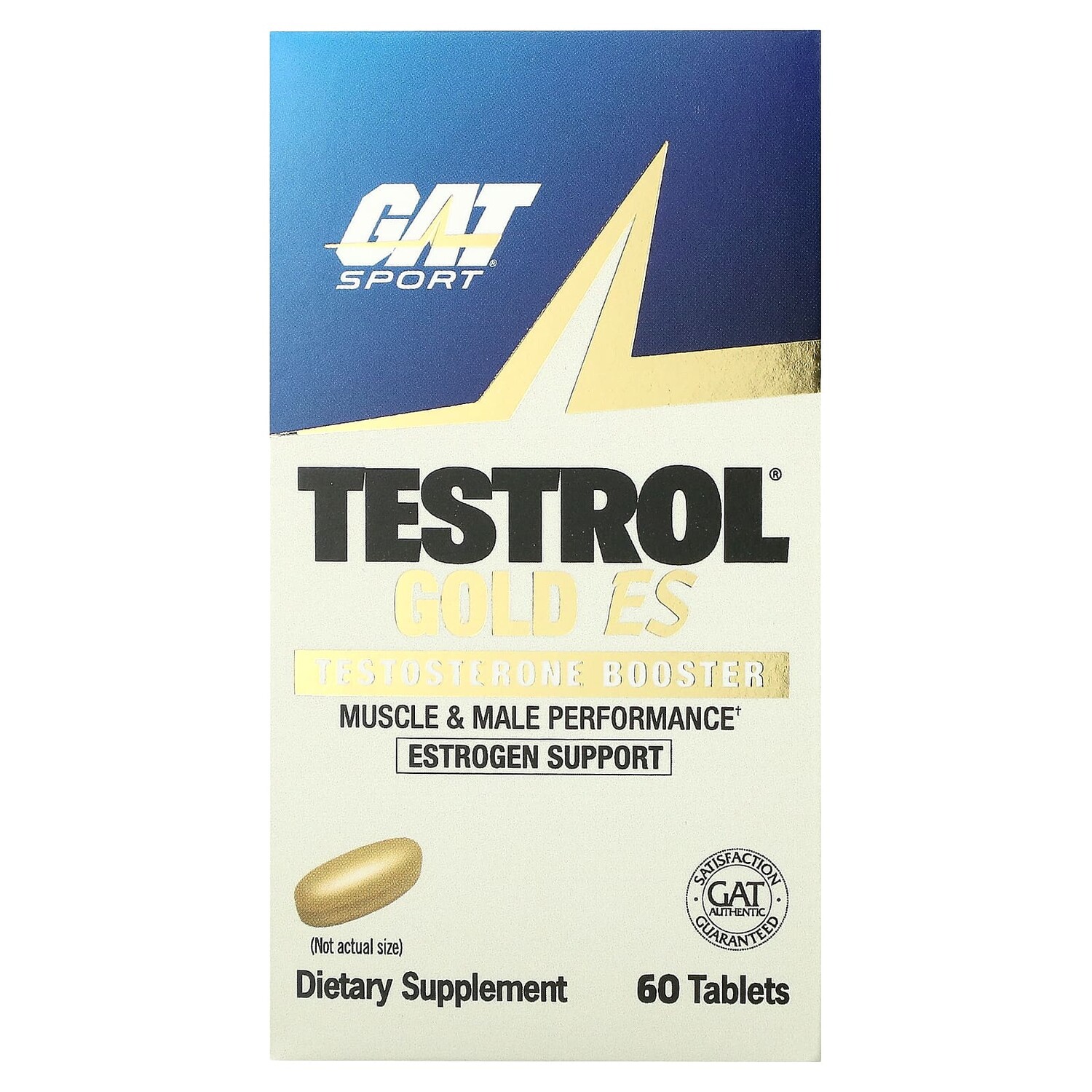

GAT Testrol Gold ES средство повышения уровня тестостерона 60 таблеток