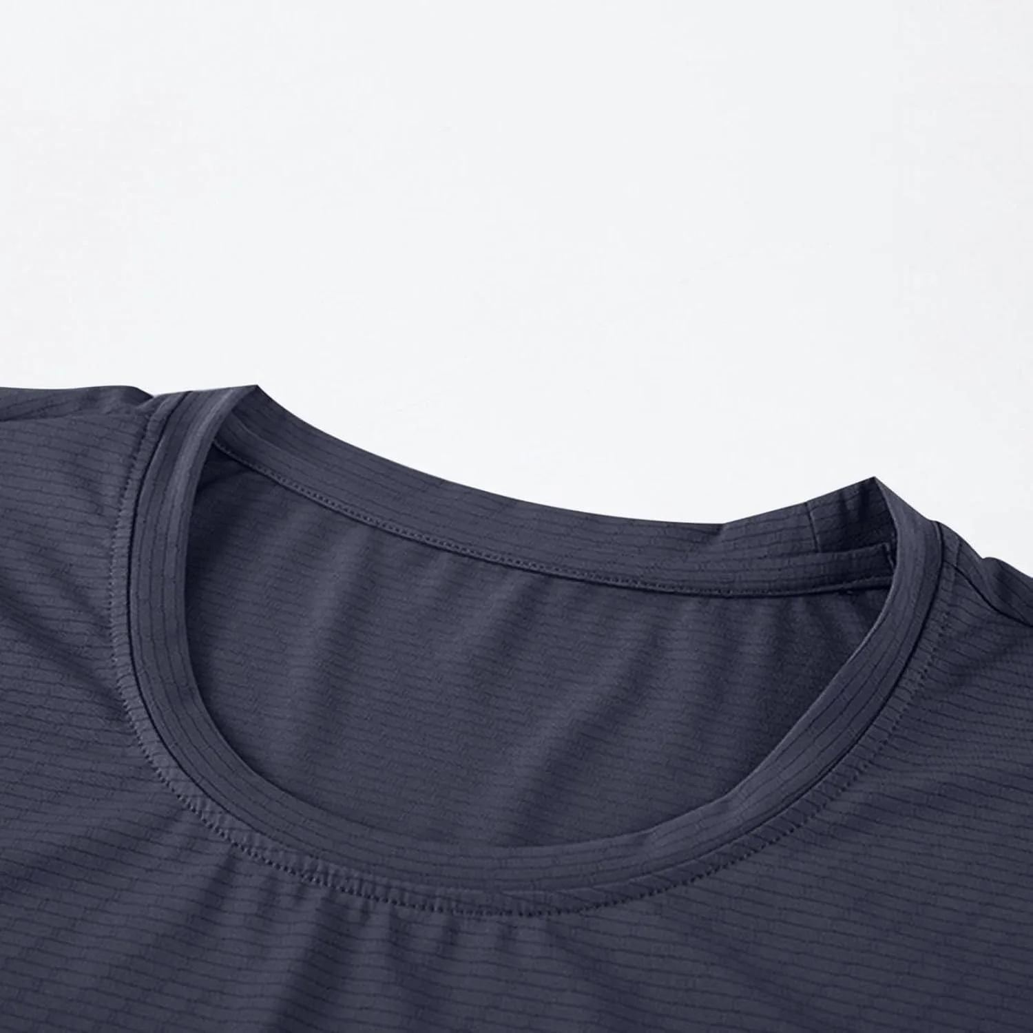 Футболка мужская для тренировок летняя с коротким рукавом Quick Dry Slim — фото 3