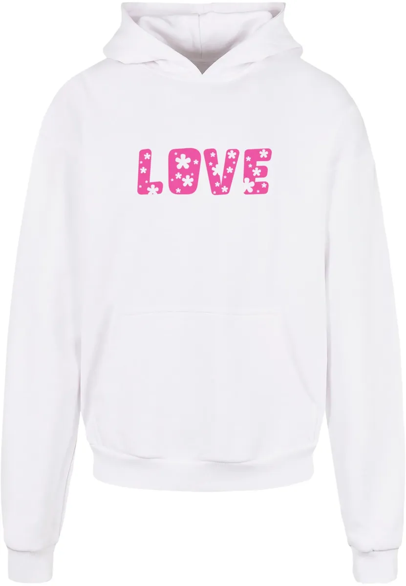 

Толстовка с капюшоном Merchcode " Merchcode Men's Valentines Day - Flowers Love Ultra Heavy Hoody", белый