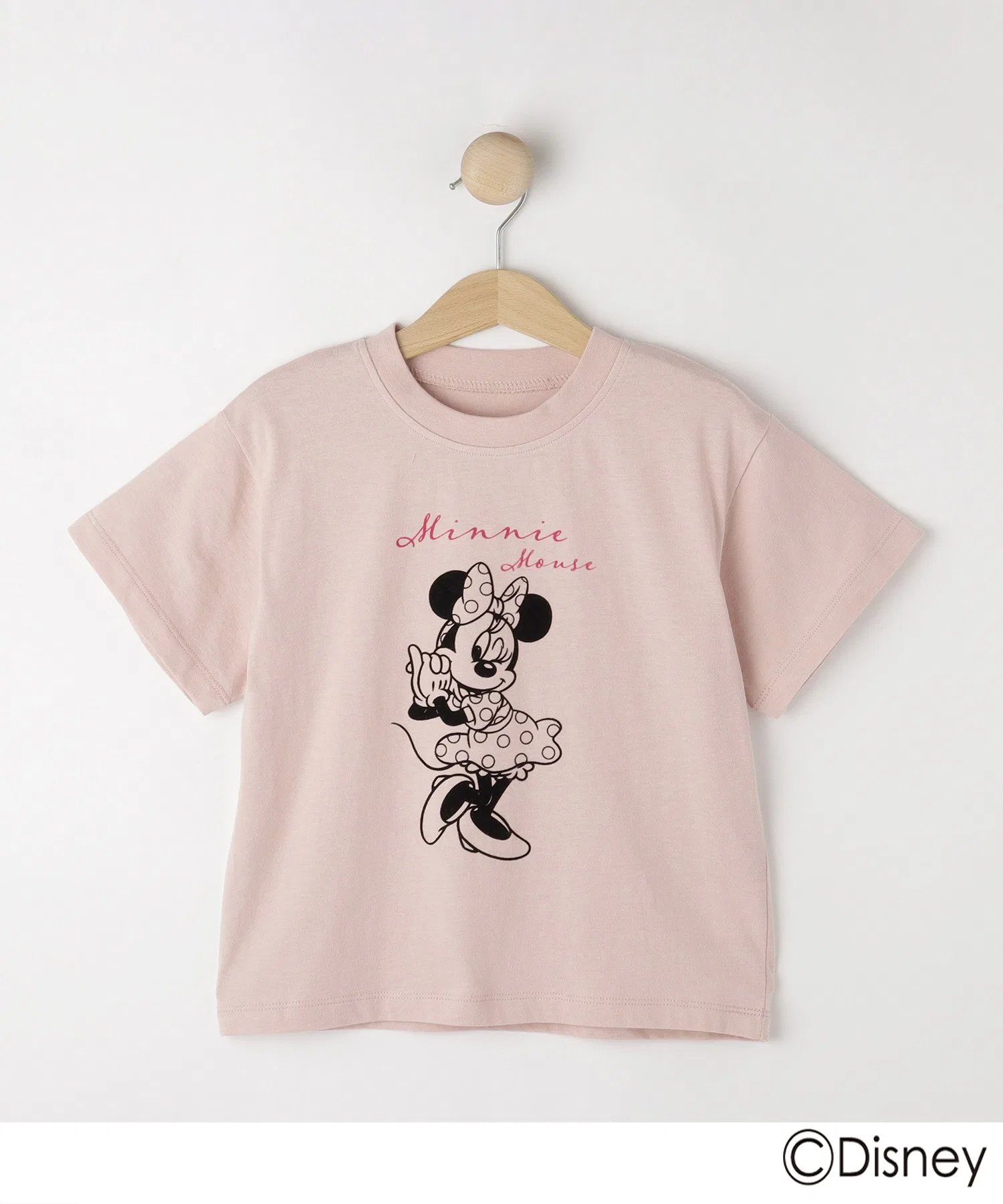 Детская футболка с флоковым принтом Disney Микки Маус белая — фото 2