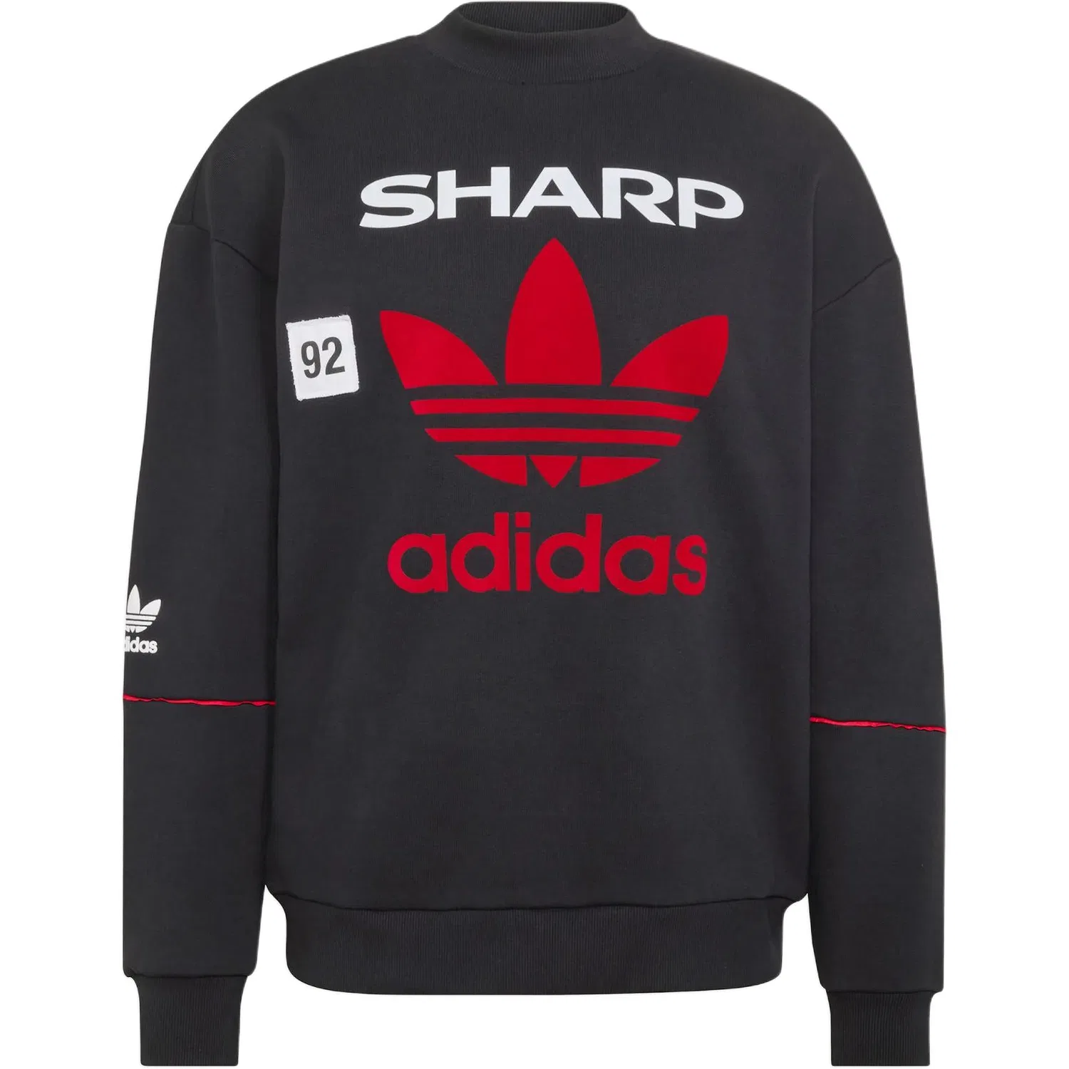 Свитшот Adidas Originals Manchester United SWEAT 90 Black/White/Red