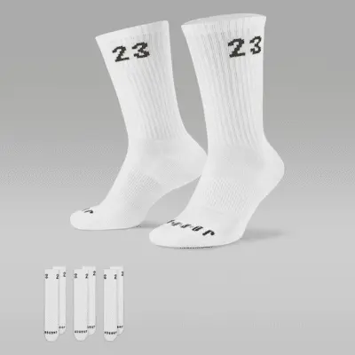 

Носки Jordan Essentials Crew (3 шт), белый/черный