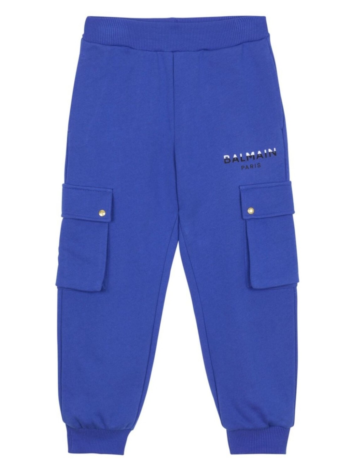 

Balmain Kids спортивные брюки с логотипом, синий