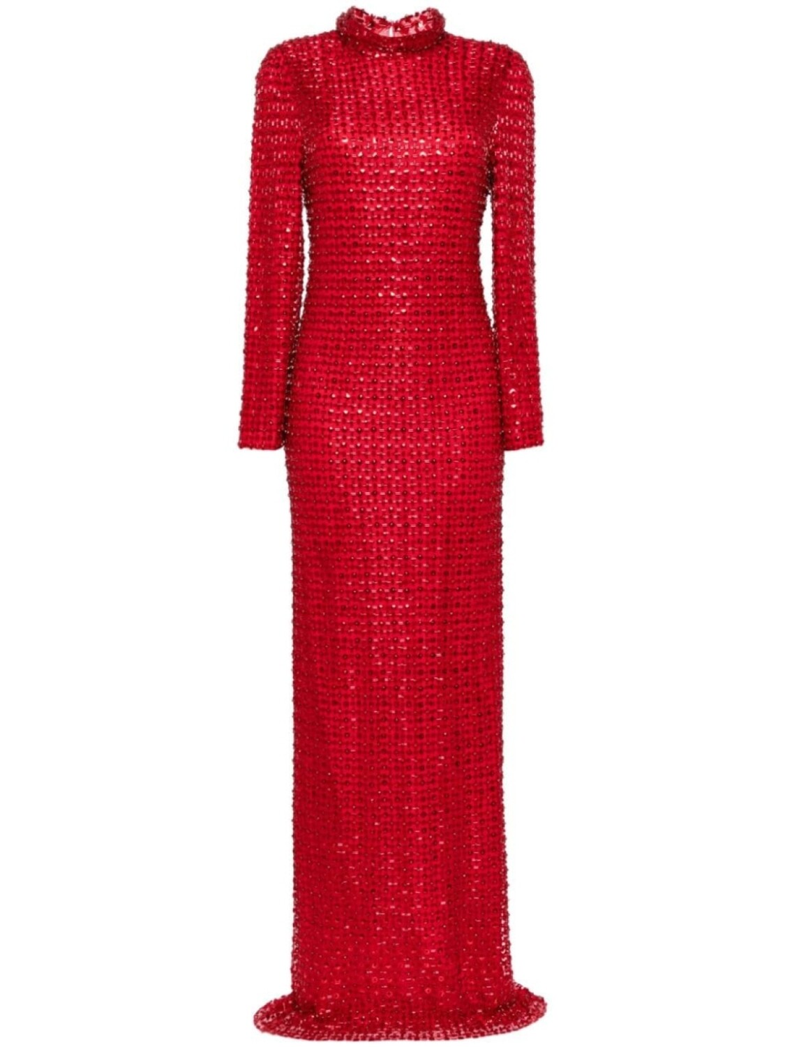 

Jenny Packham вечернее платье Star Gazer с кристаллами, красный