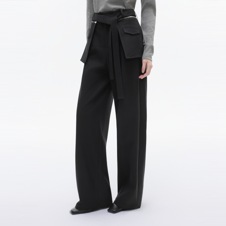 

Повседневные брюки женские Moderate Straight Fit ELLE, coffee