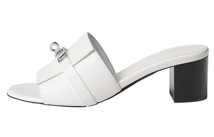 

Шлепанцы женские Hermes, белый
