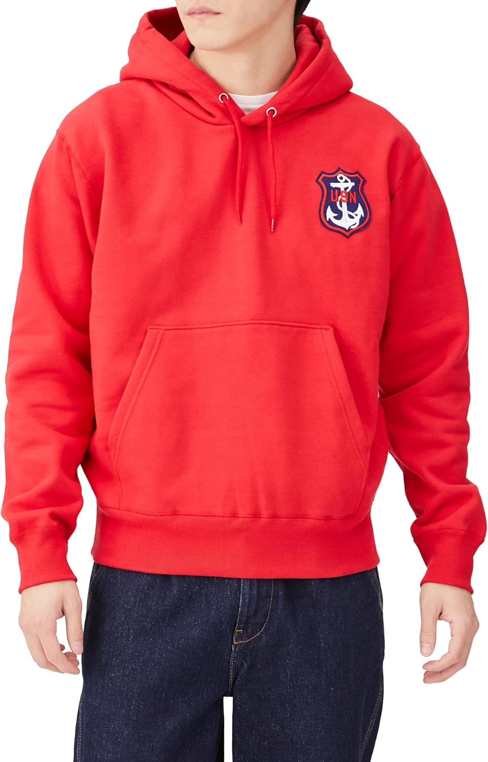 

Толстовка с капюшоном в стиле F, нашивка с гербом армии США, плотность ткани 12,4 унции, флисовая подкладка, красный цвет F-Style