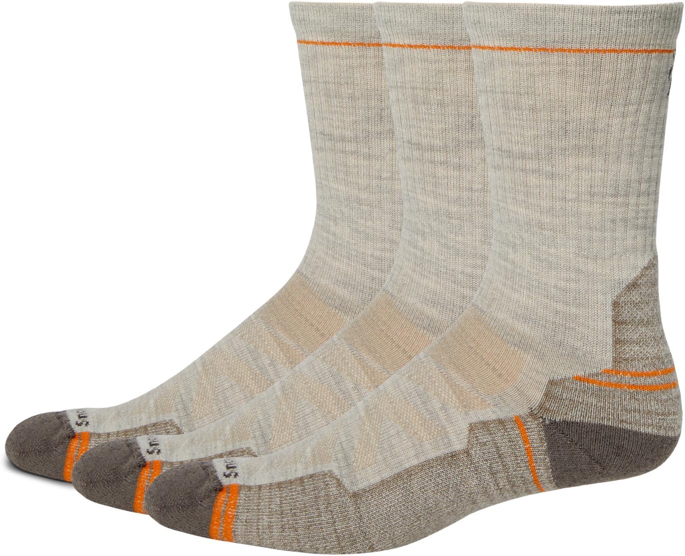 

Носки Smartwool Hike Light Cushion Crew Socks 3-Pack, цвет Ash