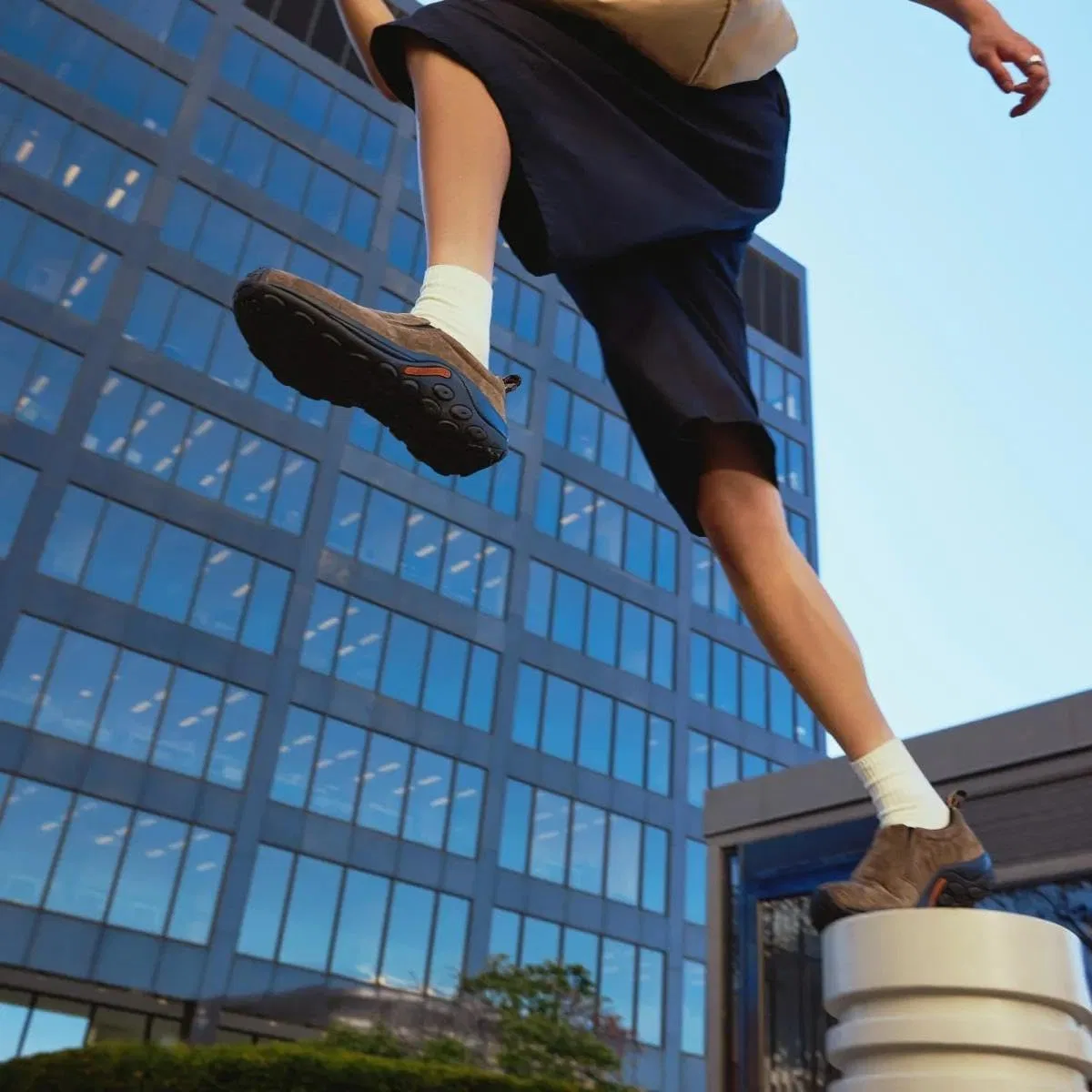 Мокасины из кожи мужские, Merrell, коричневый — фото 3