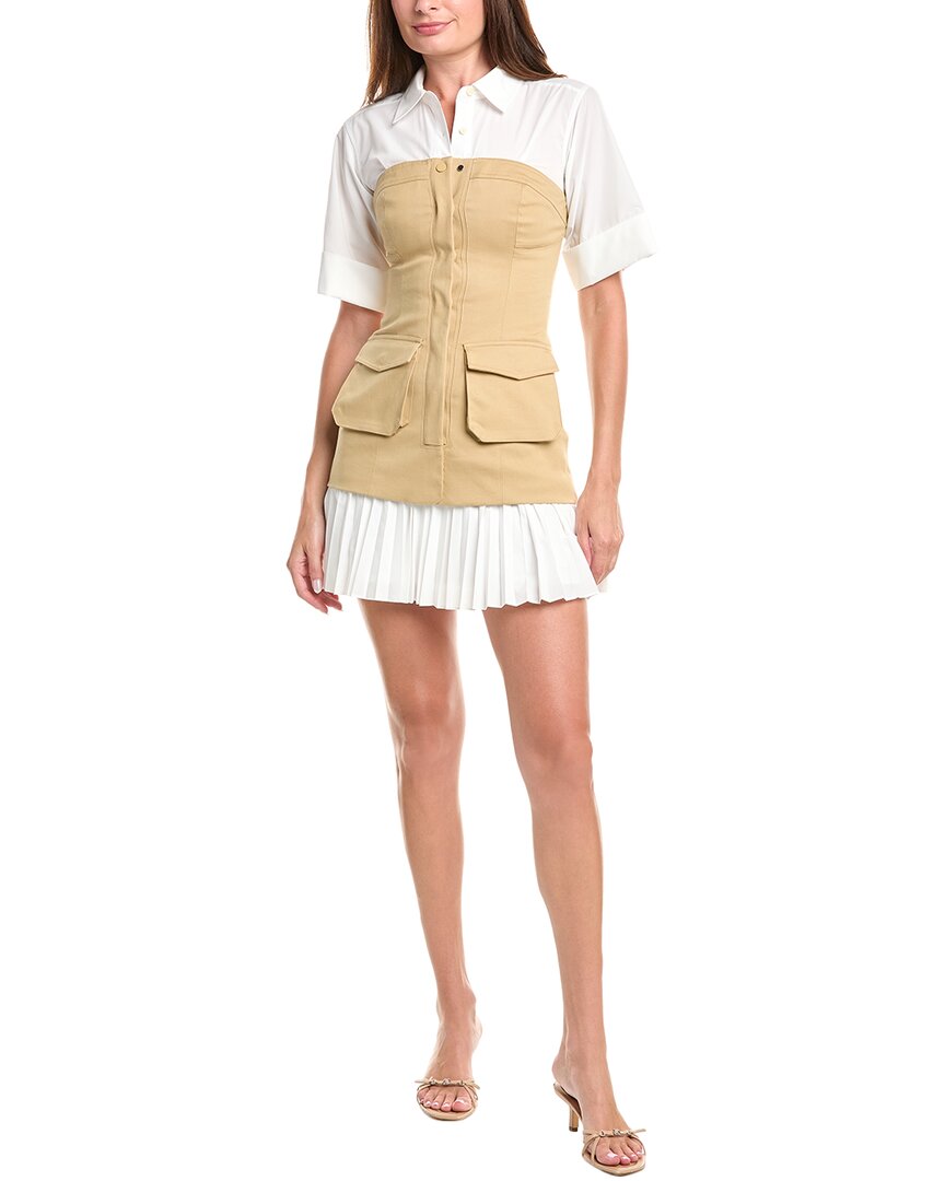 

Платье-мини SIMKHAI, коричневый