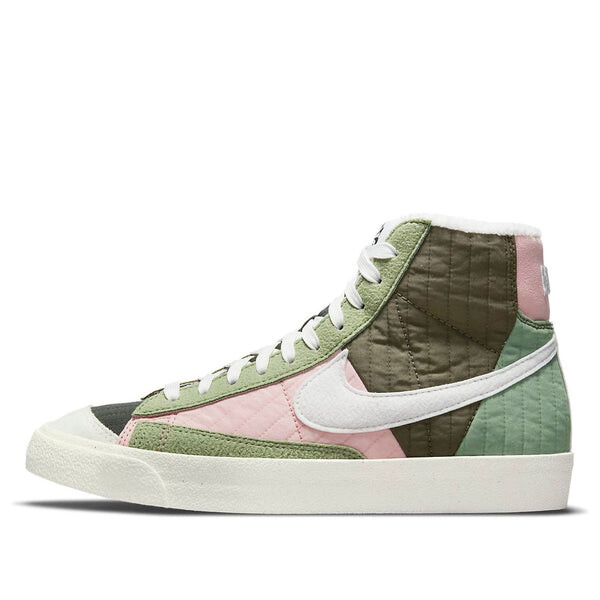 Кроссовки blazer mid '77 lx next nature 'toasty - oil green' Nike, зеленый