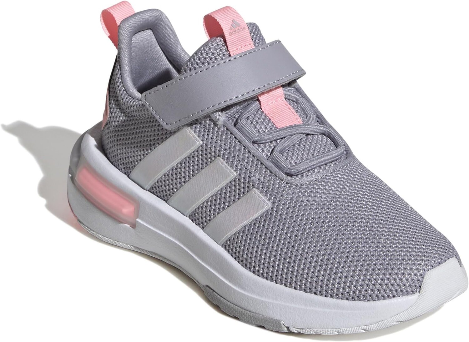 

Кроссовки adidas Kids Racer TR 23 Shoes, цвет Glory Grey/Pink Spark/Black