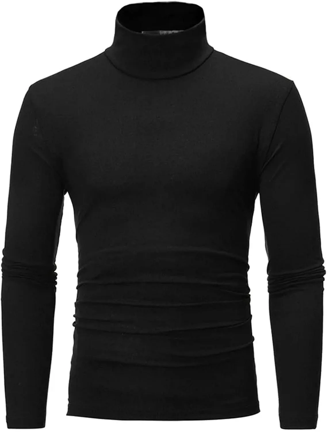 Мужская водолазка Slim Solid Color — фото 2