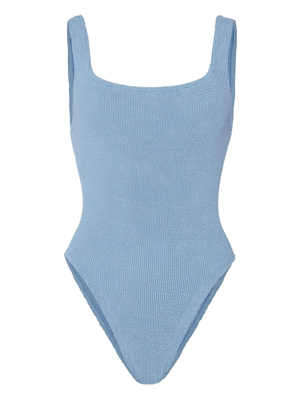 

Слитный купальник с квадратным вырезом Hunza G, синий