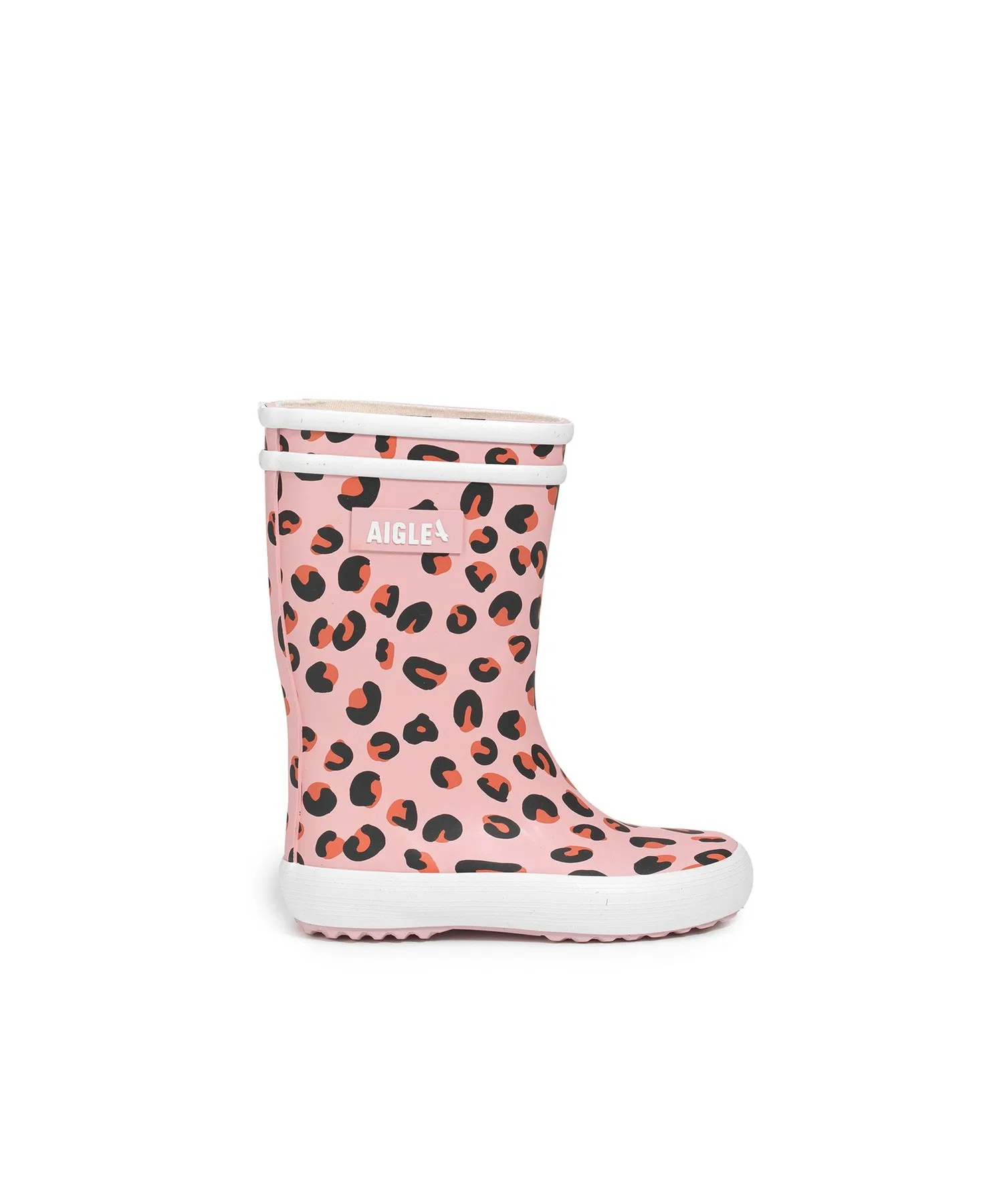 Детские резиновые сапоги AIGLE Леопардовые