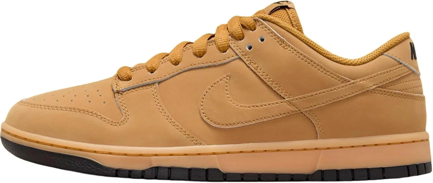 Кроссовки Nike Dunk Low Retro SE, Wheat/Gum Yellow-black