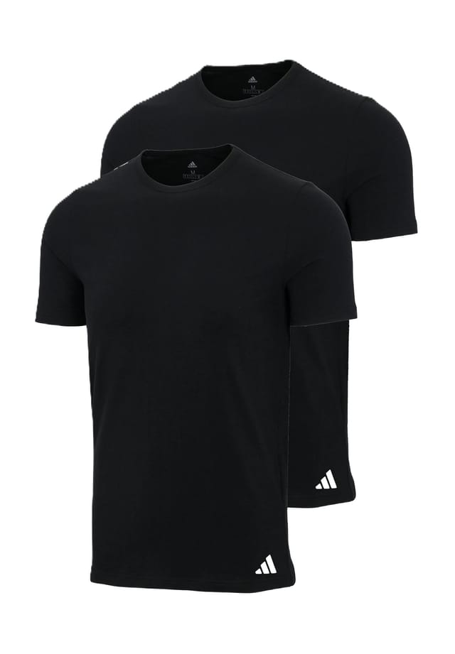 

Футболка Active Flex из хлопка быстросохнущая упаковка из 2 шт. Adidas, черный