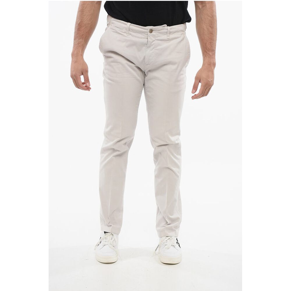 

Прямые хлопковые брюки-чиносы Corneliani, Gray