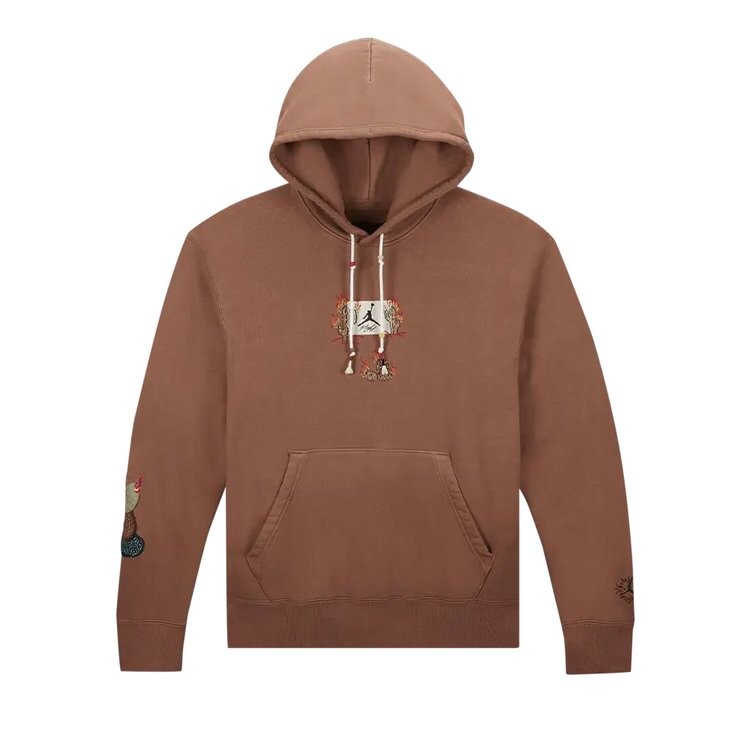 

Худи Air Jordan x Travis Scott 'Archaeo Brown', коричневый