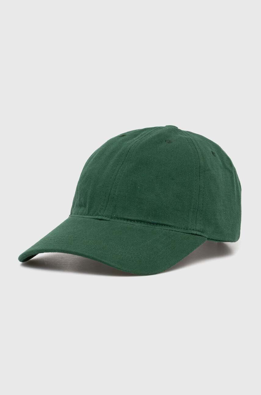

Бейсболка Lacoste из хлопка, зеленый
