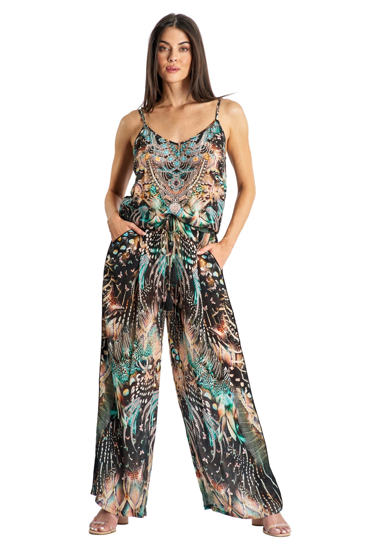 

Комплект из 2-х брюк Ricci La Moda Clothing, цвет multi