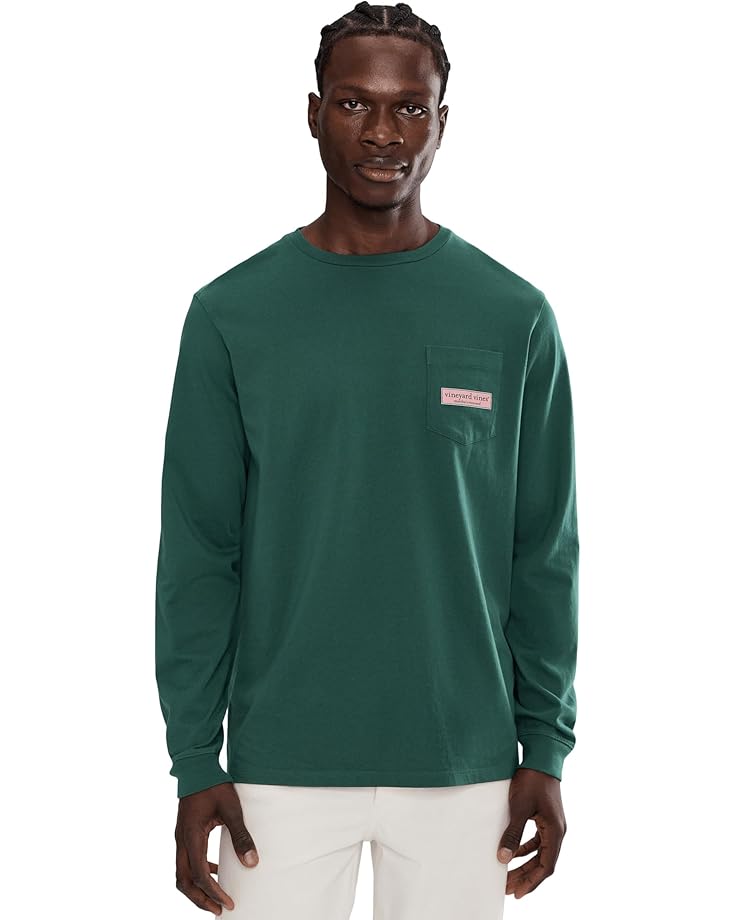 

Мужская футболка с длинным рукавом Vineyard Vines Classic Logo Box, Charleston Green, Зеленый, Мужская футболка с длинным рукавом Vineyard Vines Classic Logo Box, Charleston Green