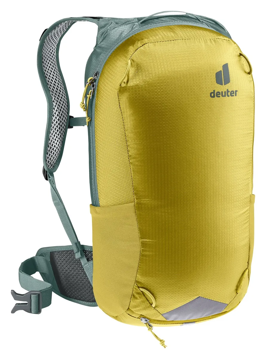 

Велосипедный рюкзак Deuter "Race 16", цвет Turmeric-Ivy