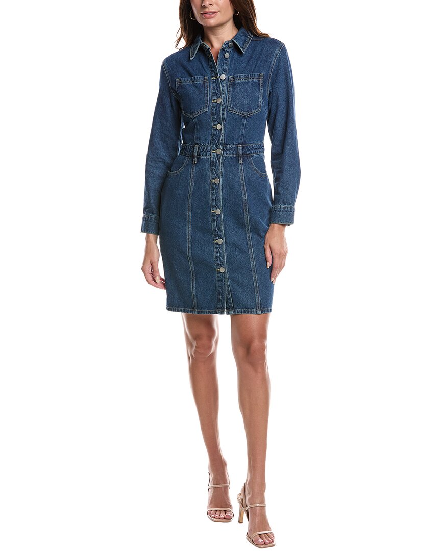 

Джинсовое платье-рубашка на пуговицах Грейша Gracia, синий