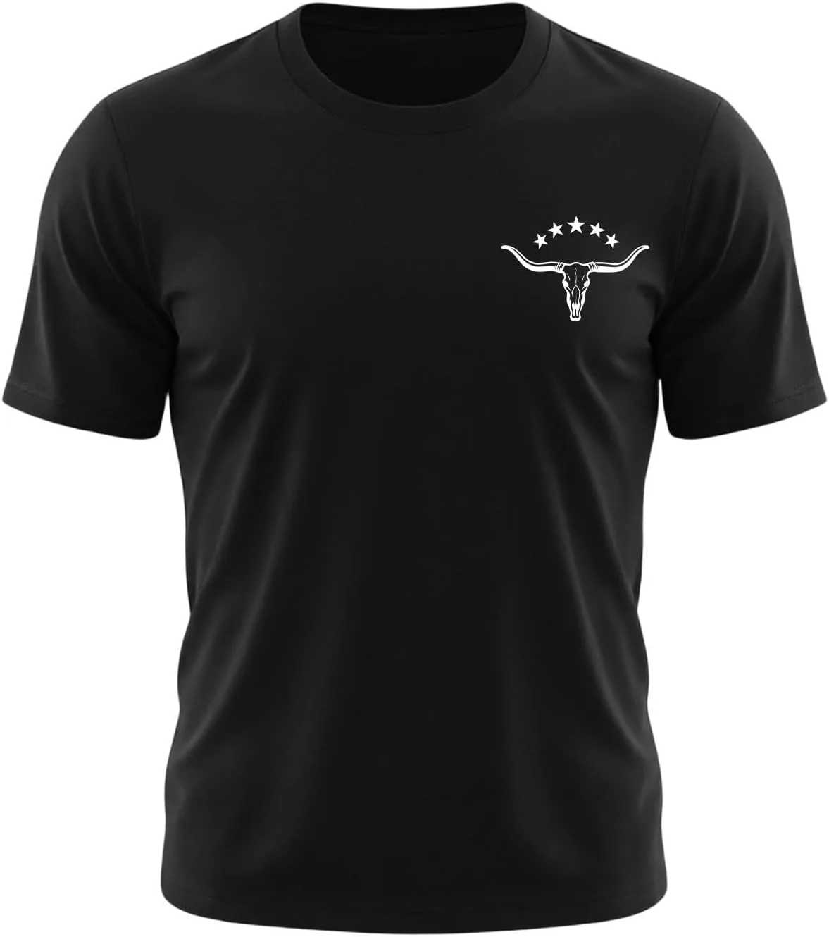 Футболка летняя короткий рукав Cotton T Shirts Casual Crewneck Basic мужская — фото 4