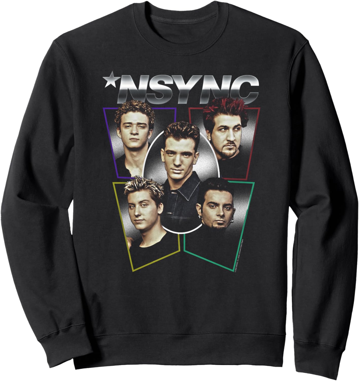

Официальная толстовка NSYNC I Can See Ya, черная, Черный, Официальная толстовка NSYNC I Can See Ya, черная