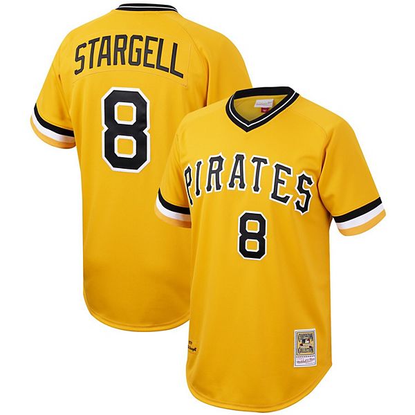 

Футболка Willie Stargell Pittsburgh Pirates Cooperstown Collection Authentic - gold Mitchell & Ness
