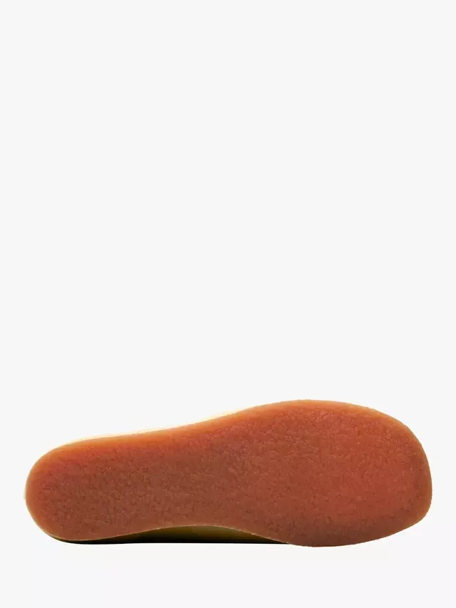 Детские замшевые сапоги Wallabee, цвет кленовый Clarks — фото 3