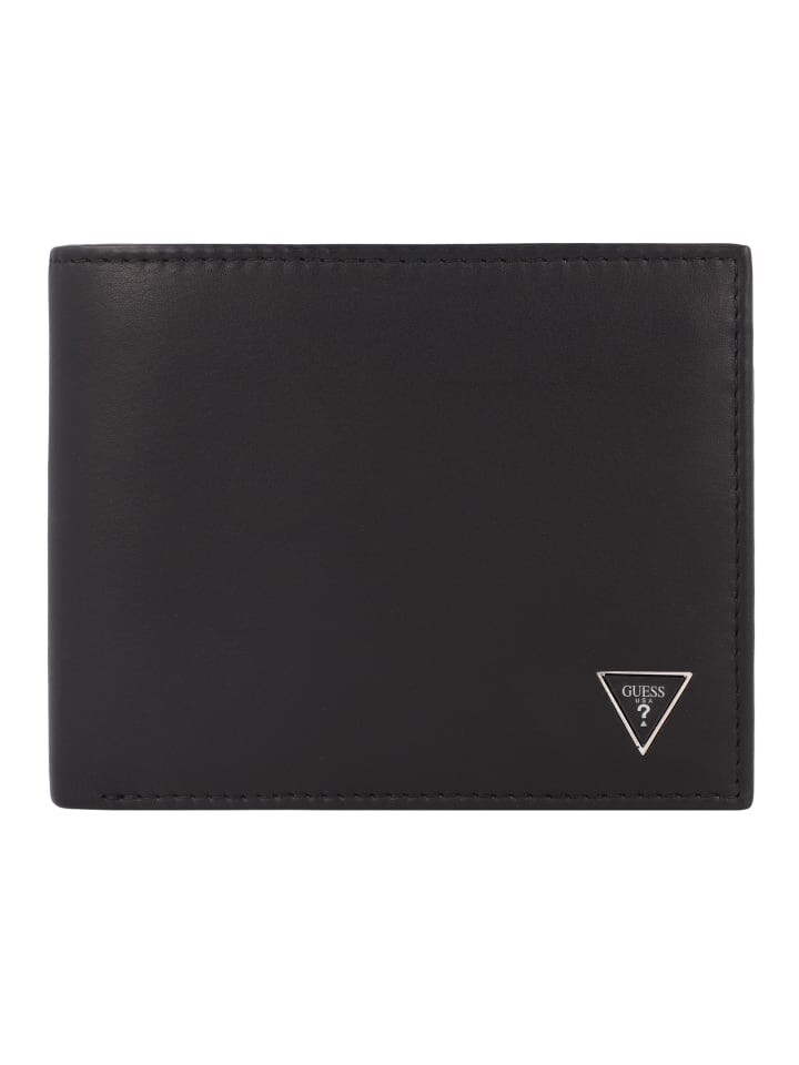 

Кошелек Guess Firenze RFID Schutz Leder 12 cm, черный