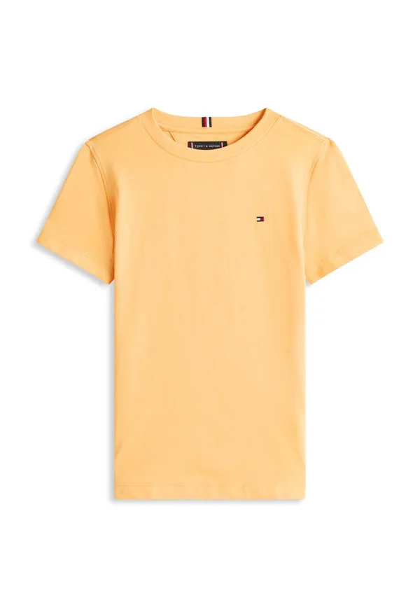 Базовая футболка с круглым вырезом из трикотажа Tommy Hilfiger, Faded Sun Kiss — фото 4