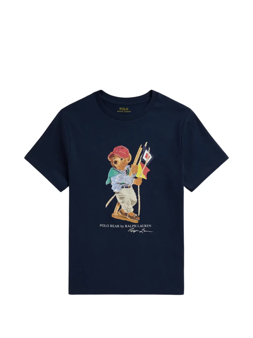 Футболка Polo Bear POLO RALPH LAUREN KIDS, синий