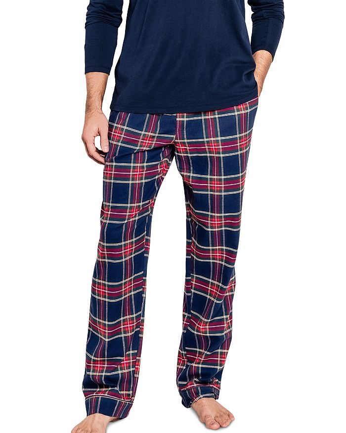 

Пижамные брюки из хлопкового твила Windsor Tartan Petite Plume, мультиколор