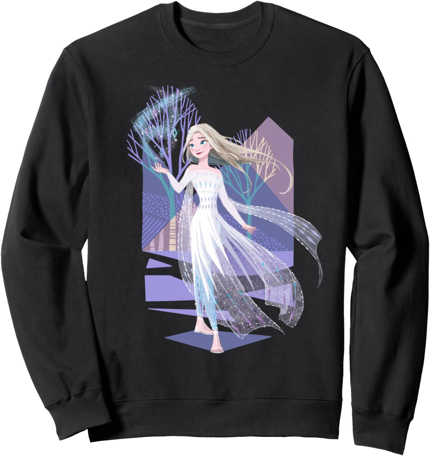 

Толстовка Disney Frozen 2 Elsa, черная, Черный, Толстовка Disney Frozen 2 Elsa, черная