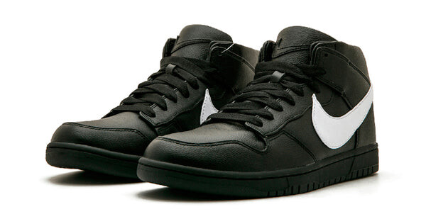 Кроссовки riccardo tisci x lab dunk lux chukka Nike, черный — фото 3