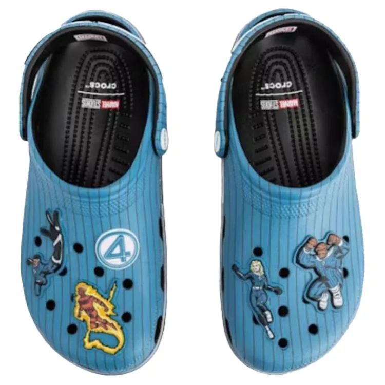 Crocs MARVEL x Classic Clog Clogs Unisex Blue — фото 4