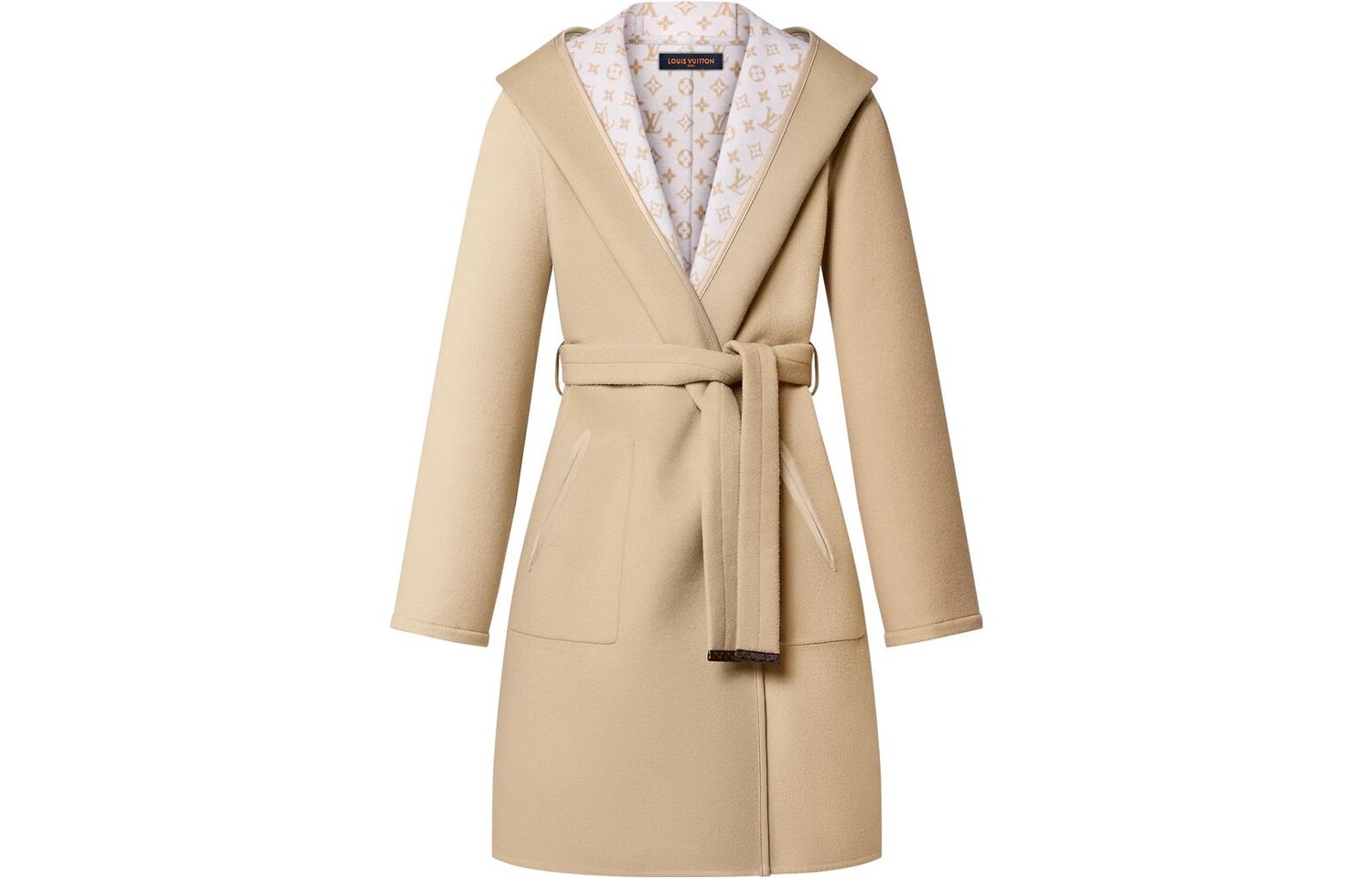 

LOUIS VUITTON Женское Пальто, цвет Beige