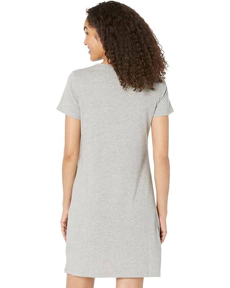 

Платье DKNY Short Sleeve Tee Dress, серый/черный