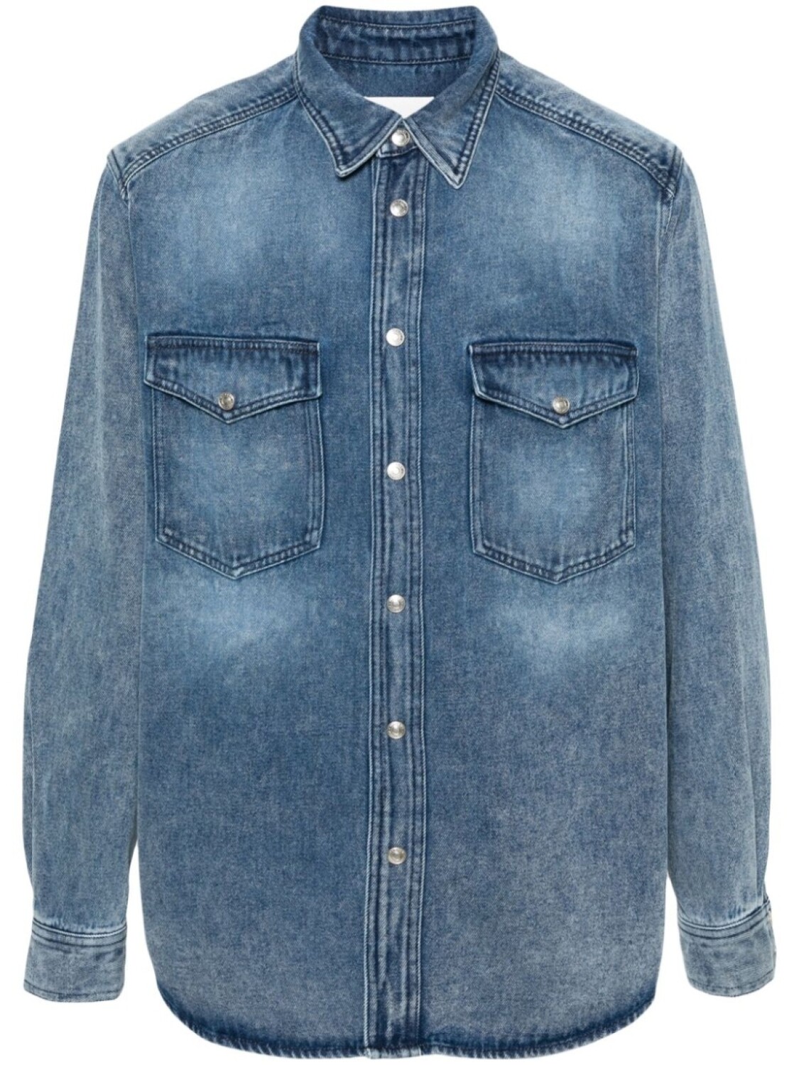 

Marant джинсовая рубашка Tailly, синий