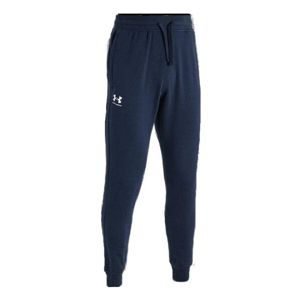 

Брюки rival jogger fleece pants 'college blue' Under Armour, синий